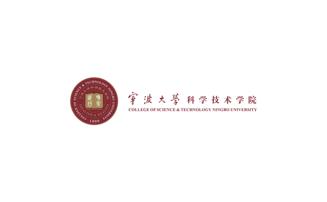 宁波大学科学技术学院logo校徽PNG透明底ai矢量素材
