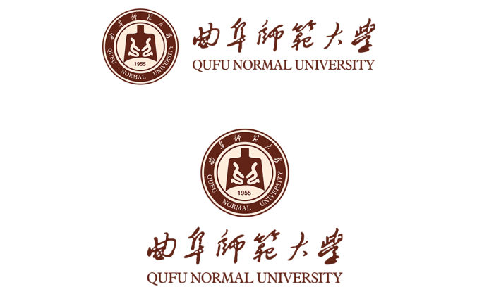 曲阜师范大学logo校徽PNG透明底ai矢量素材
