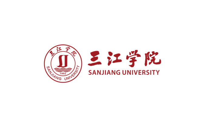 三江学院logo校徽PNG透明底ai矢量素材