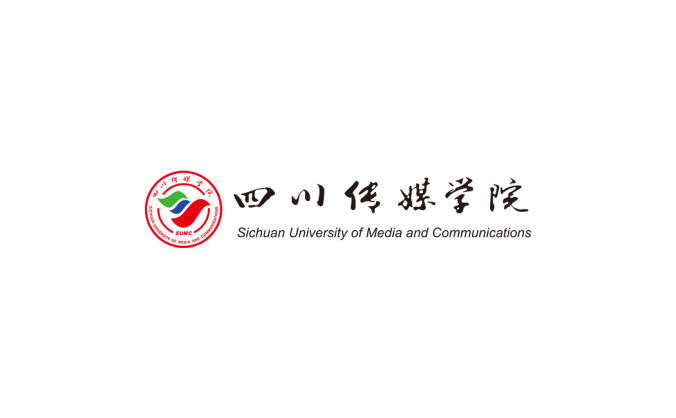 四川传媒学院logo校徽PNG透明底ai矢量素材