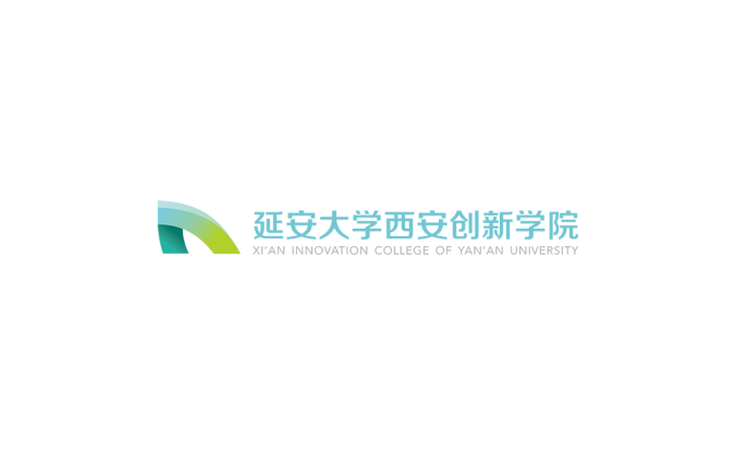 延安大学西安创新学院logo校徽PNG透明底ai矢量素材