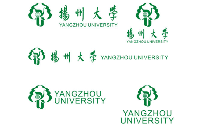 扬州大学logo校徽PNG透明底ai矢量素材