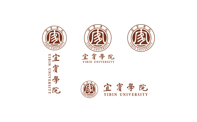 宜宾学院logo校徽PNG透明底ai矢量素材
