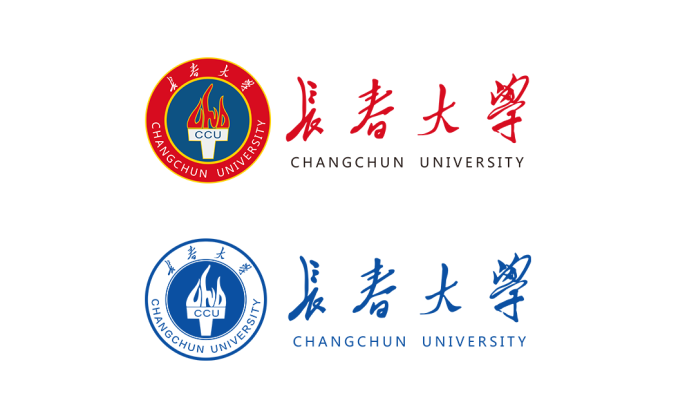 长春大学logo校徽PNG透明底ai矢量素材