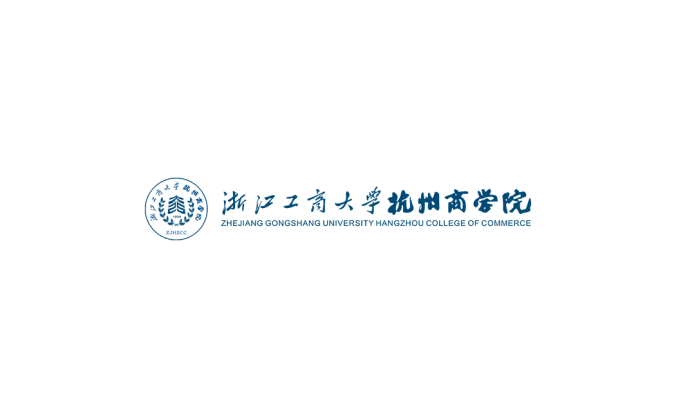 浙江工商大学杭州商学院logo校徽PNG透明底ai矢量素材