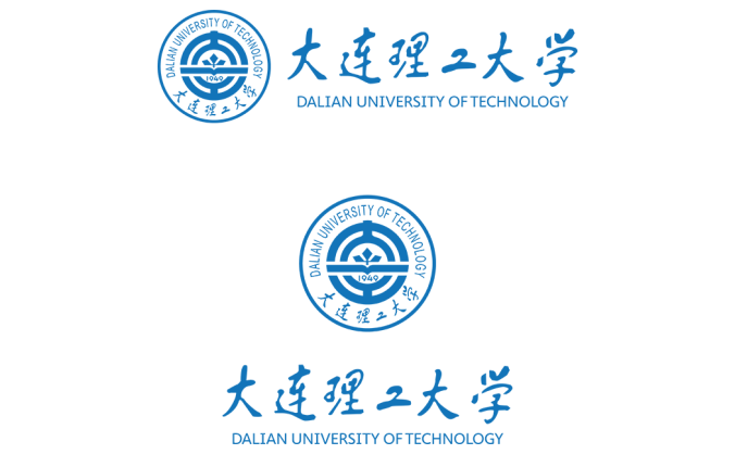 大连理工大学logo校徽PNG透明底ai矢量素材