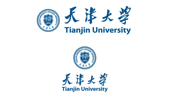 天津大学logo校徽PNG透明底ai矢量素材