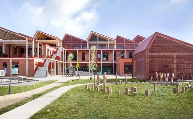 中小学建筑设计：丹麦 Dybkær School