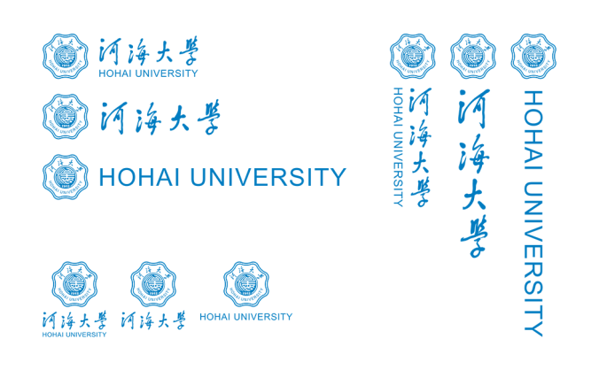 河海大学logo校徽PNG透明底ai矢量素材