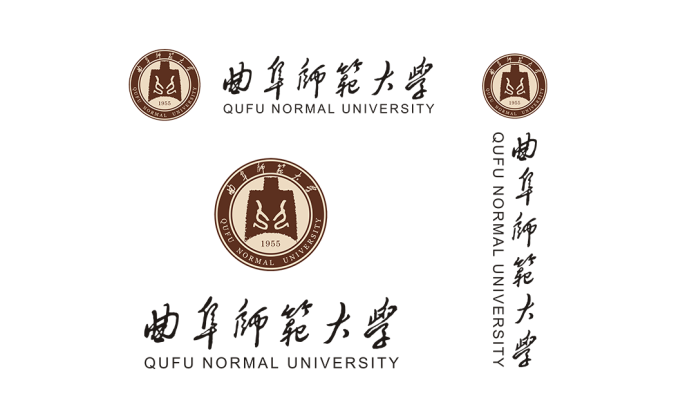 曲阜师范大学logo校徽PNG透明底ai矢量素材
