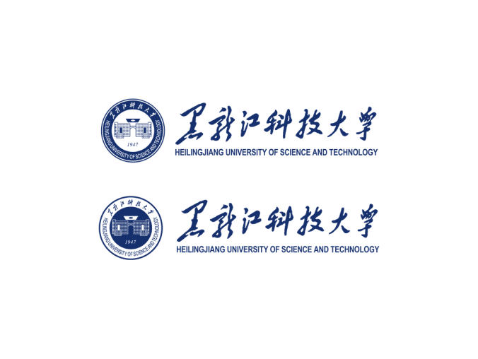黑龙江科技大学logo校徽PNG透明底ai矢量素材