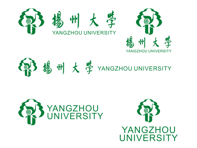 扬州大学logo校徽PNG透明底ai矢量素材