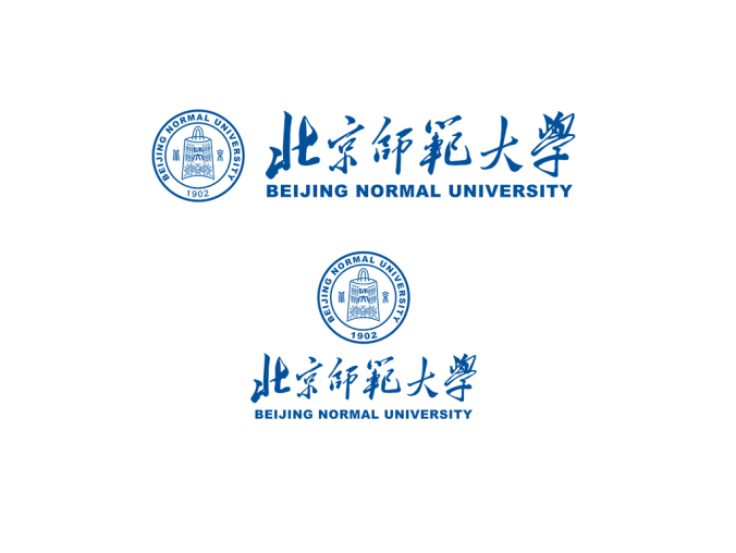 北京师范大学logo校徽PNG透明底ai矢量素材