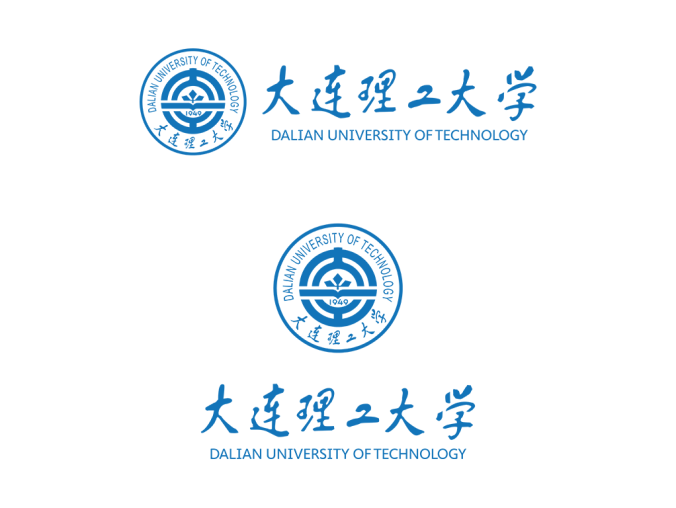 大连理工大学logo校徽PNG透明底ai矢量素材