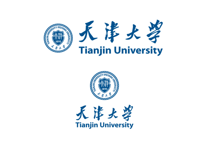 天津大学logo校徽PNG透明底ai矢量素材