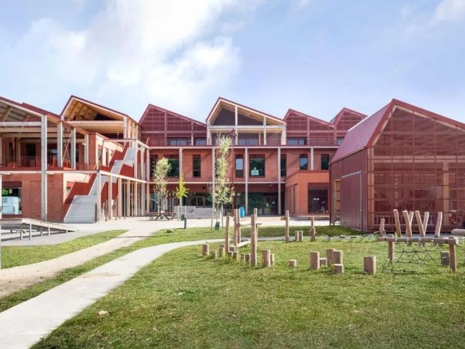 中小学建筑设计：丹麦 Dybkær School