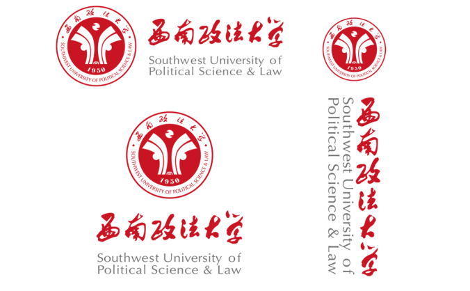 西南政法大学logo校徽PNG透明底ai矢量素材
