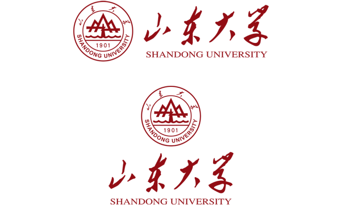 山东大学logo校徽PNG透明底ai矢量素材