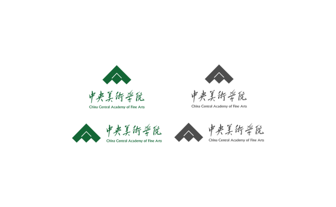 中央美术学院logo校徽PNG透明底ai矢量素材
