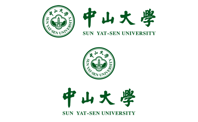 中山大学logo校徽PNG透明底ai矢量素材