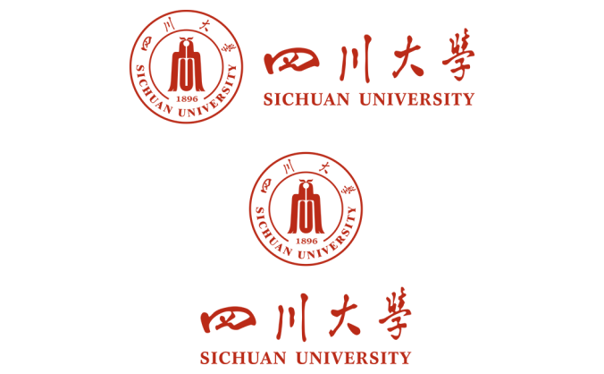 四川大学logo校徽PNG透明底ai矢量素材
