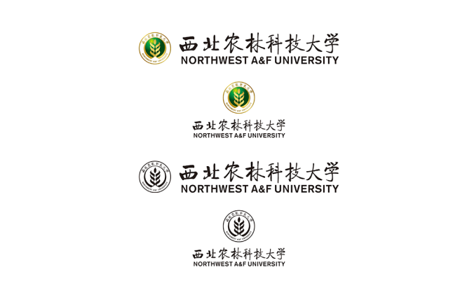 西北农林科技大学logo校徽PNG透明底ai矢量素材