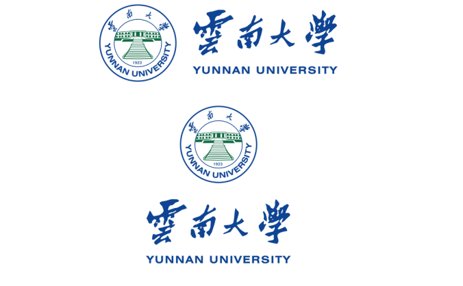 云南大学logo校徽PNG透明底ai矢量素材