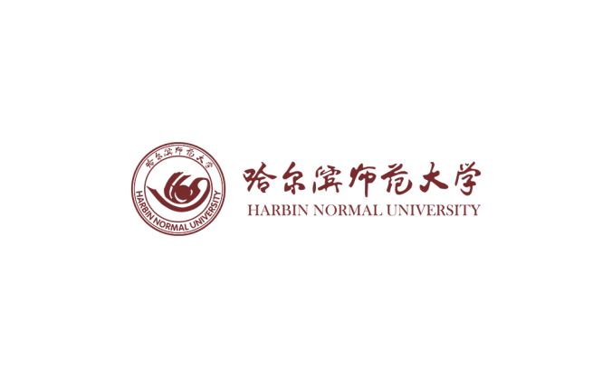 哈尔滨师范大学logo校徽PNG透明底ai矢量素材