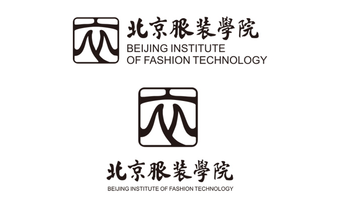 北京服装学院logo校徽PNG透明底ai矢量素材