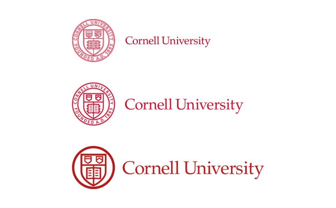 康奈尔大学logo校徽PNG透明底ai矢量素材