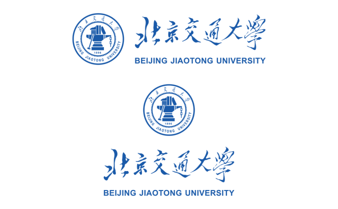 北京交通大学logo校徽PNG透明底ai矢量素材