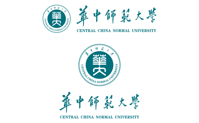 华中师范大学logo校徽PNG透明底ai矢量素材