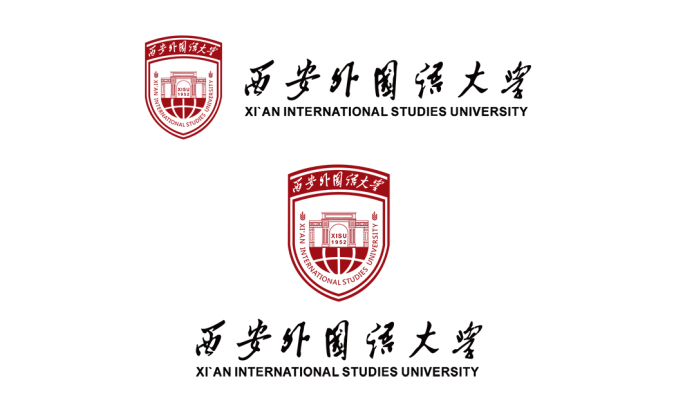 西安外国语大学logo校徽PNG透明底ai矢量素材