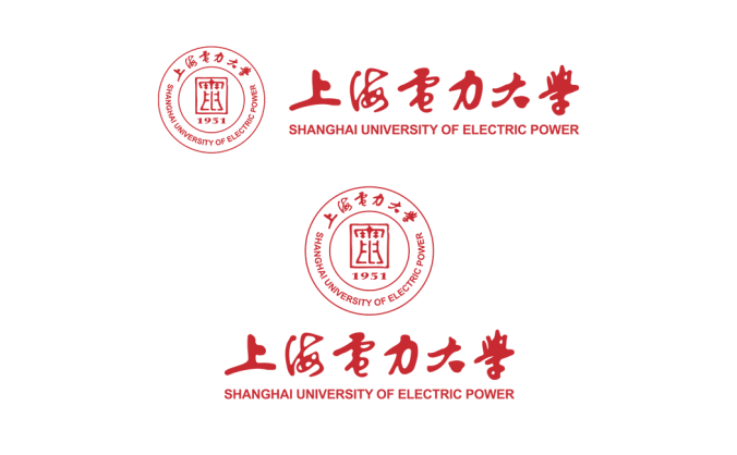 上海电力大学logo校徽PNG透明底ai矢量素材