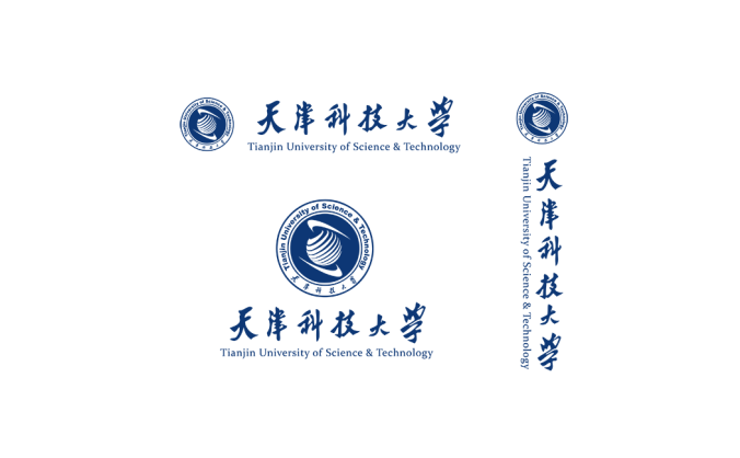 天津科技大学logo校徽PNG透明底ai矢量素材