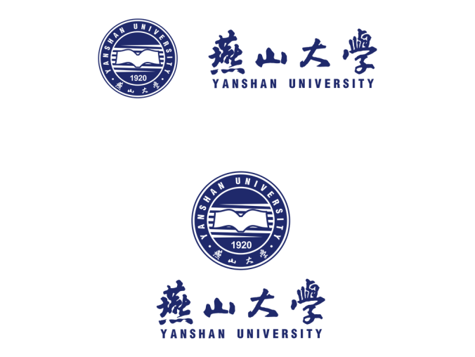 燕山大学logo校徽PNG透明底ai矢量素材