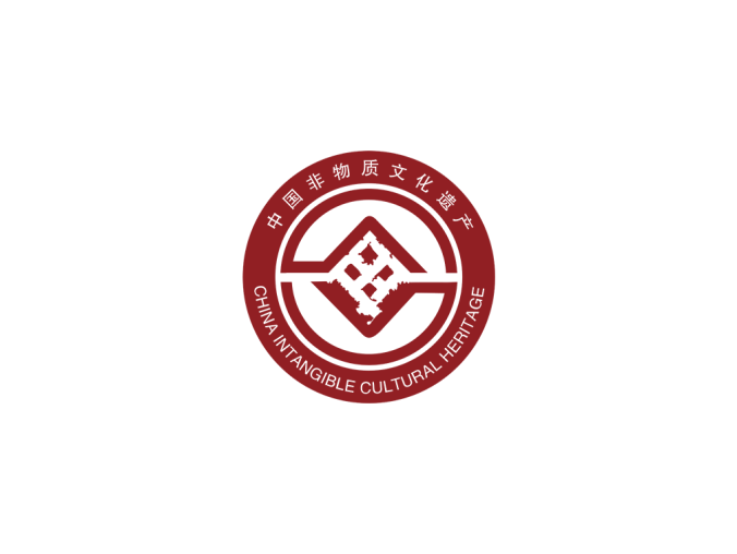 中国非物质文化遗产（非遗）标识logo高清ai,cdr,PNG矢量素材
