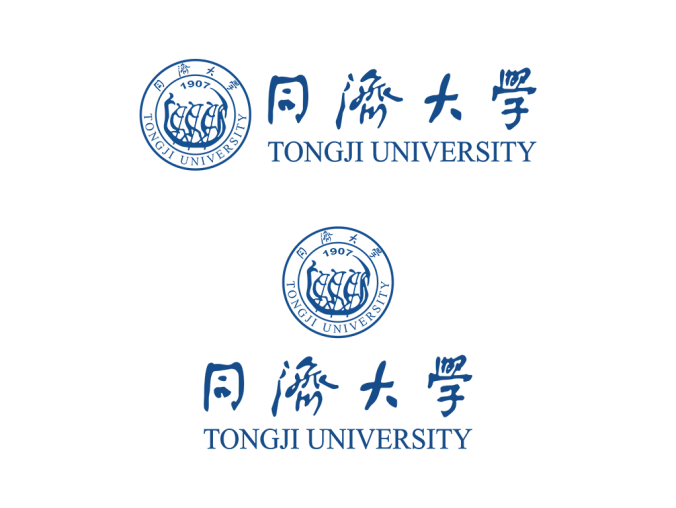 同济大学logo校徽PNG透明底ai矢量素材