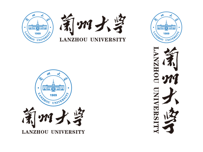 兰州大学logo校徽PNG透明底ai矢量素材