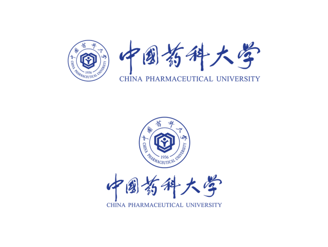 中国药科大学logo校徽PNG透明底ai矢量素材