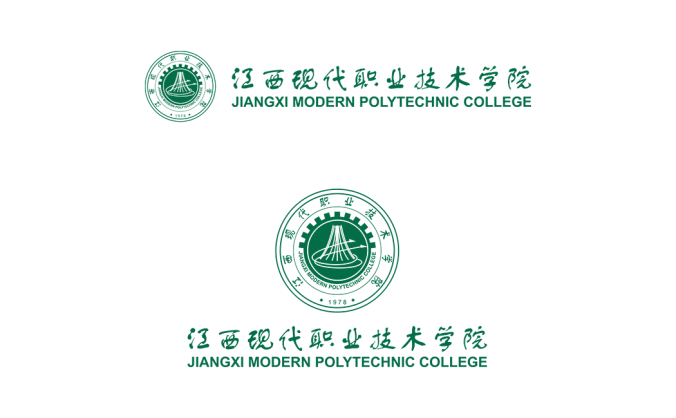 江西现代职业技术学院logo校徽PNG透明底ai矢量素材