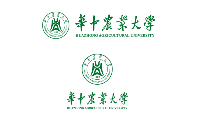 华中农业大学logo校徽PNG透明底ai矢量素材