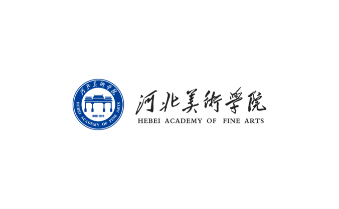 河北美术学院logo校徽PNG透明底ai矢量素材
