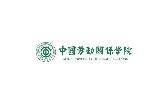 中国劳动关系学院logo校徽PNG透明底ai矢量素材