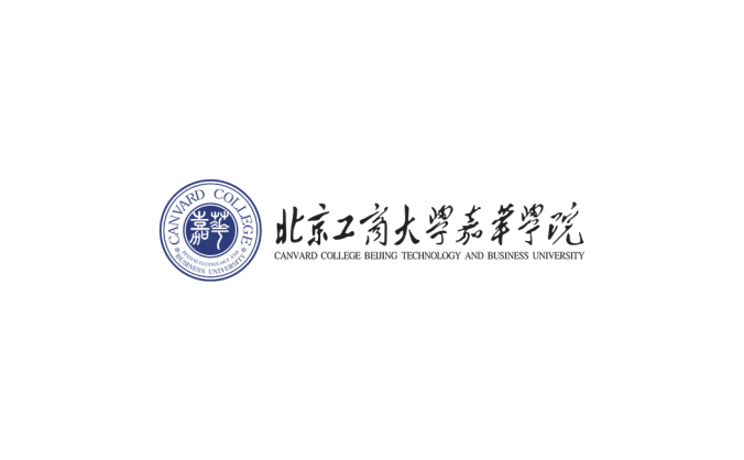 北京工商大学嘉华学院logo校徽PNG透明底ai矢量素材