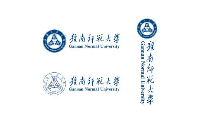 赣南师范大学logo校徽PNG透明底ai矢量素材