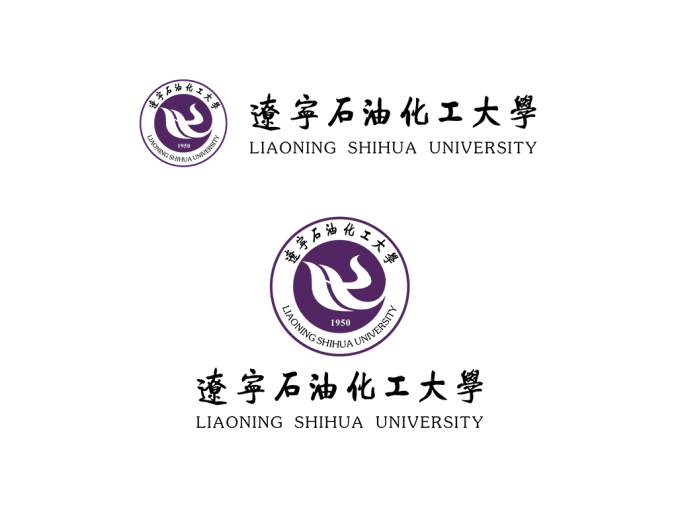 辽宁石油化工大学logo校徽PNG透明底ai矢量素材