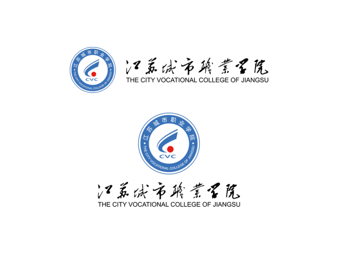 江苏城市职业学院logo校徽PNG透明底ai矢量素材