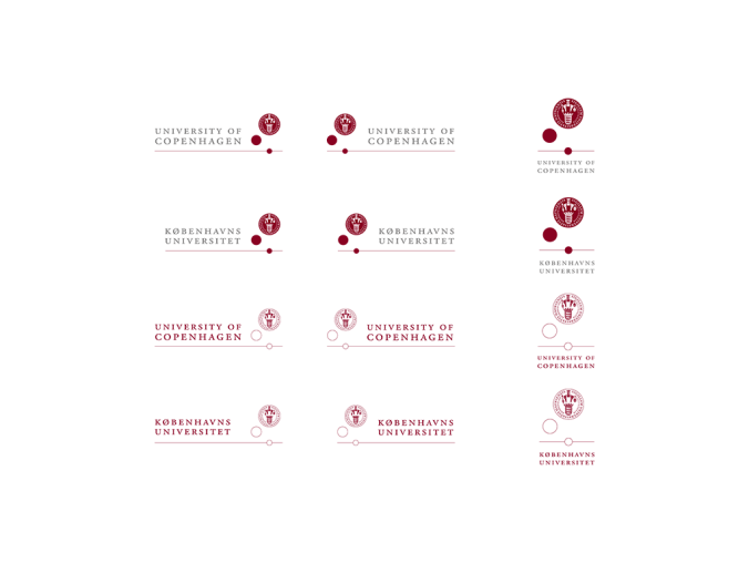 丹麦哥本哈根大学（University of Copenhagen）logo校徽PNG透明底ai矢量素材