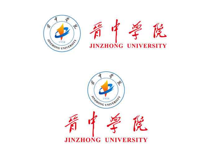 晋中学院校徽logo校徽PNG透明底ai矢量素材
